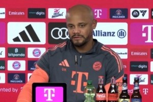 孔帕尼：技术方面杰克逊已达到应有水平 没迹象表明迪亚斯需休息