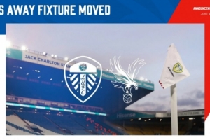 因联赛杯赛程变更 官方：水晶宫vs利兹联的英超改期至12月21日4点