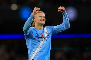 曼晚：若夺英超或欧冠+世界杯表现出色，哈兰德有望赢得金球奖